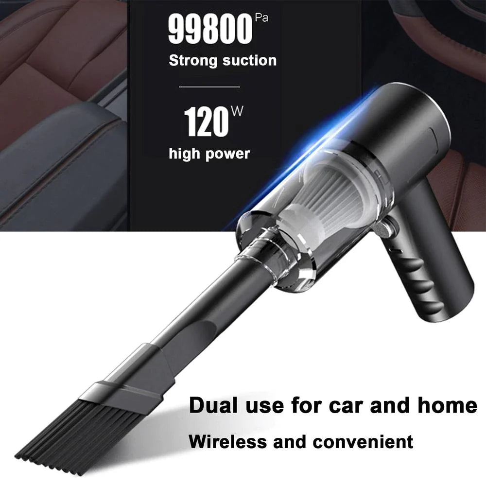 Cordless Portable 120W Handheld Vacuum Cleaner