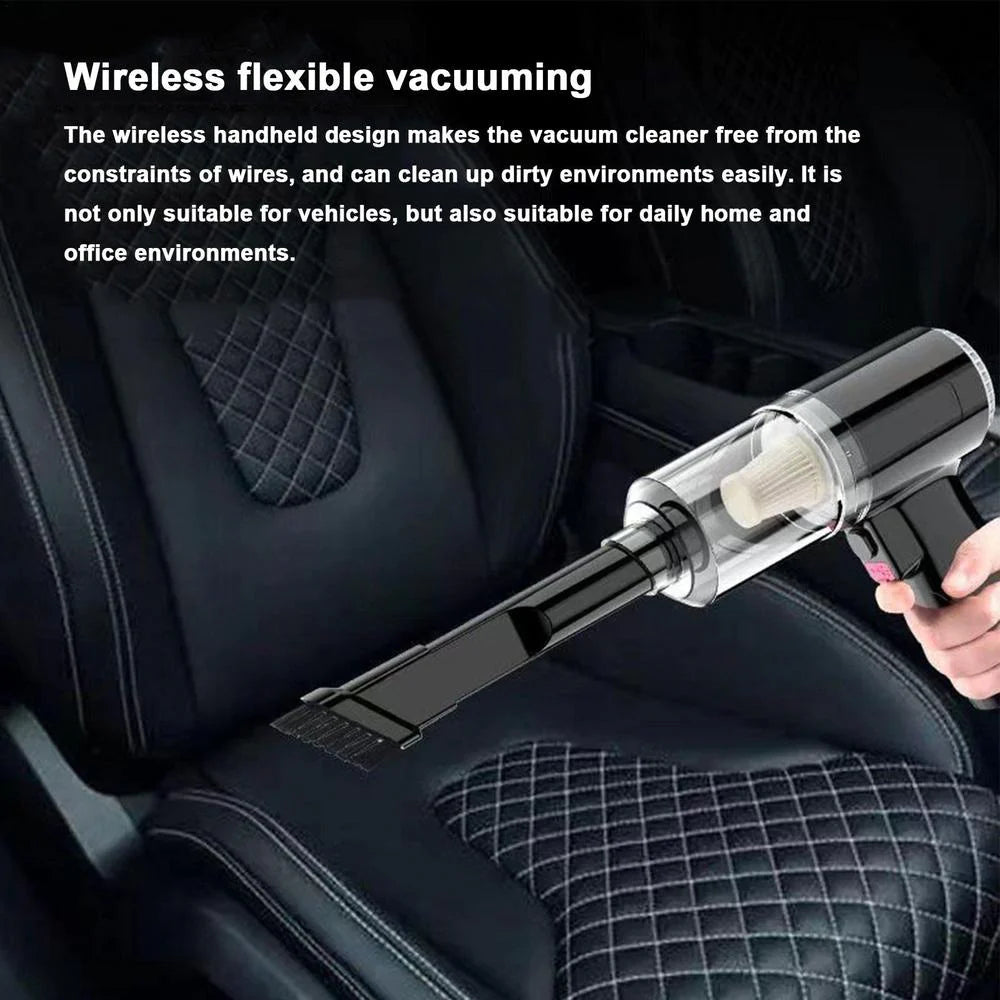 Cordless Portable 120W Handheld Vacuum Cleaner