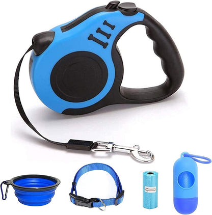 16.5 ft Retractable Dog Leash -  up to 110 lbs