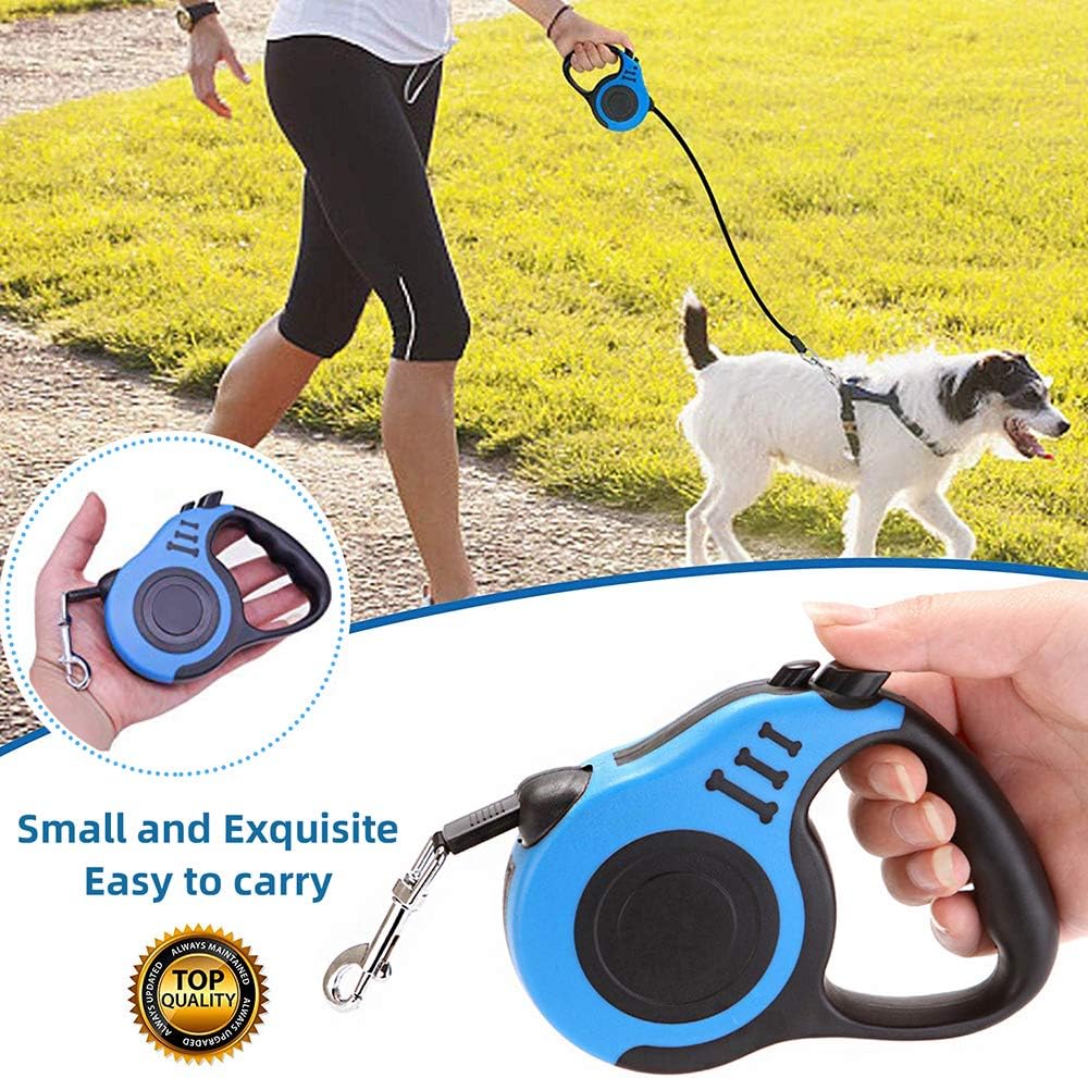 16.5 ft Retractable Dog Leash -  up to 110 lbs