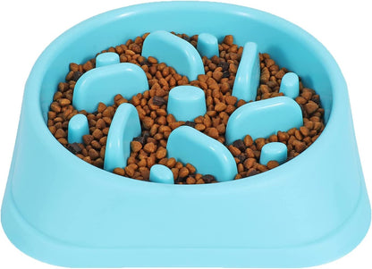 Eco-Friendly Slow Eating Dog Bowl – Non-Toxic Design to Prevent Choking & Stop Bloat